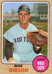 1968 Topps Baseball Cards      297     Russ Gibson